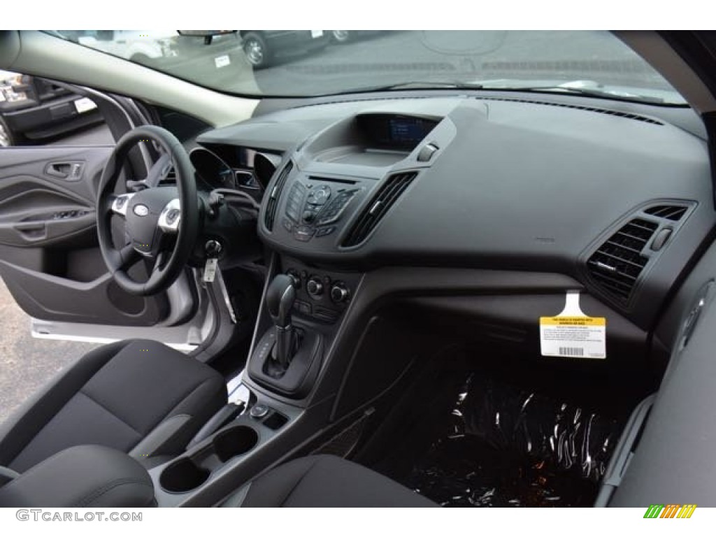 2015 Escape S - Ingot Silver Metallic / Charcoal Black photo #15
