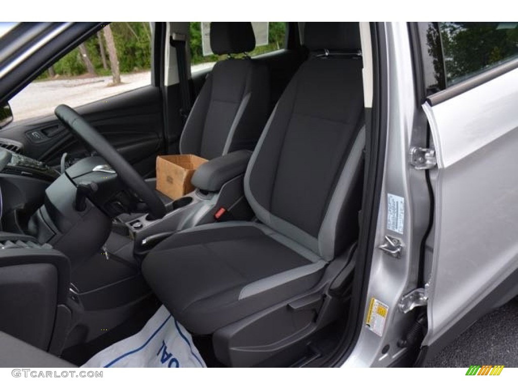 2015 Escape S - Ingot Silver Metallic / Charcoal Black photo #16