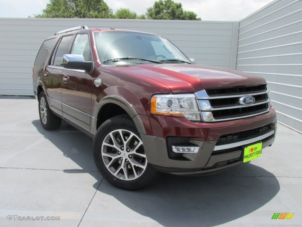 2015 Expedition King Ranch - Bronze Fire Metallic / King Ranch Mesa Brown photo #1