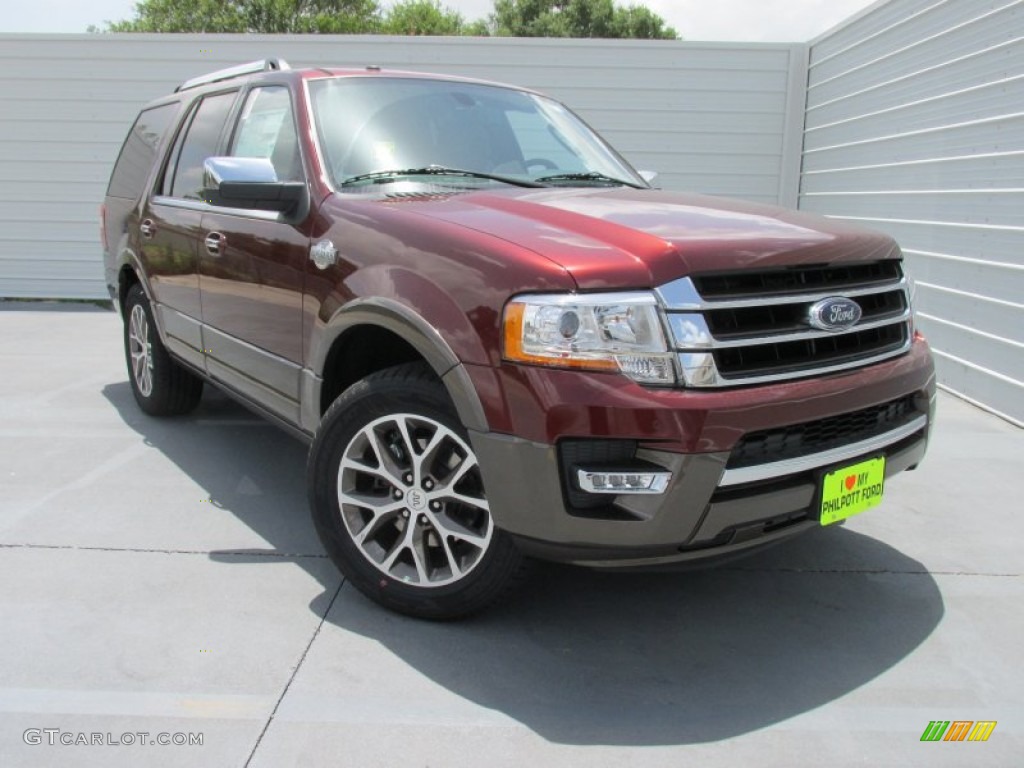 2015 Expedition King Ranch - Bronze Fire Metallic / King Ranch Mesa Brown photo #2