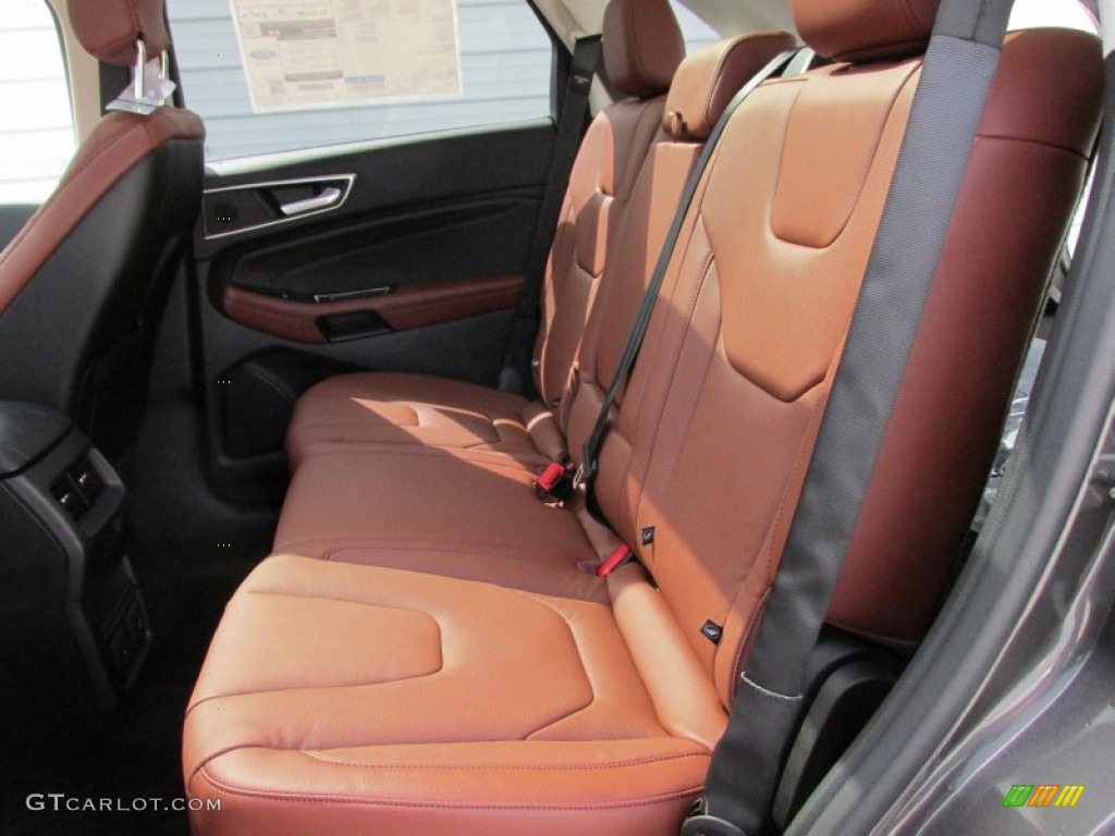 2015 Ford Edge Titanium Rear Seat Photo #105394092