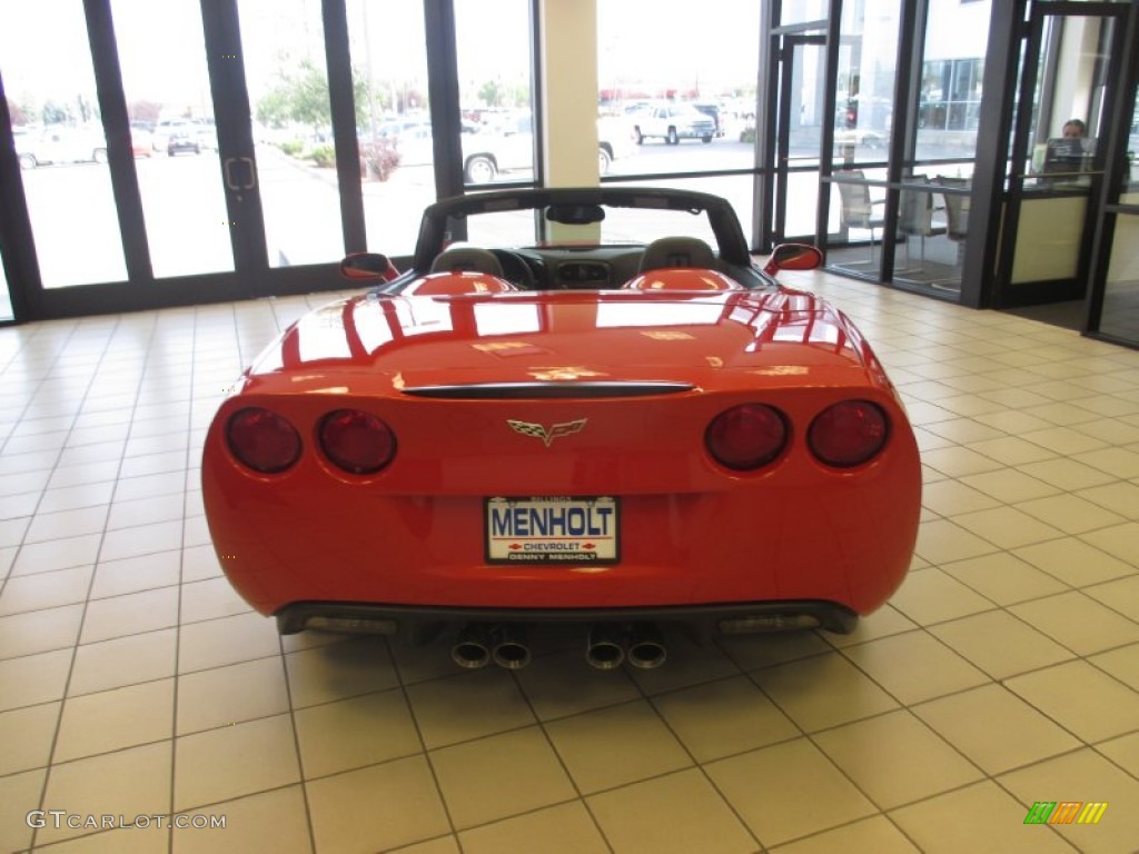 2011 Corvette Convertible - Inferno Orange Metallic / Ebony Black photo #5