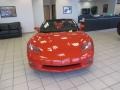 Inferno Orange Metallic - Corvette Convertible Photo No. 8
