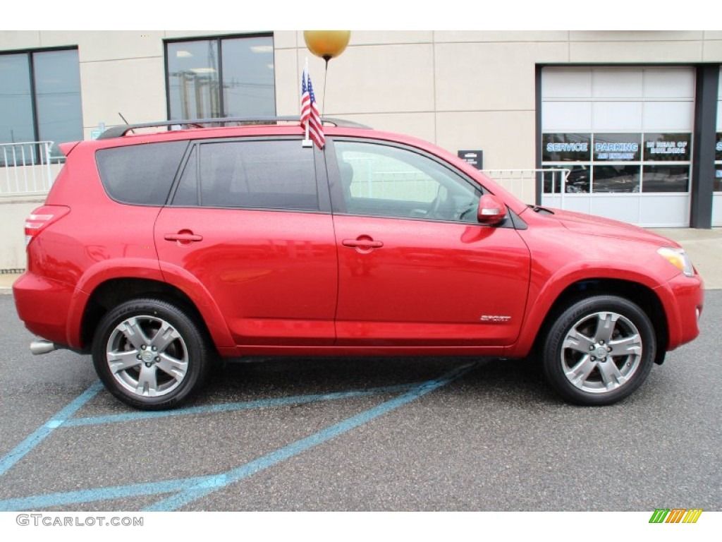 2011 RAV4 V6 Sport 4WD - Barcelona Red Metallic / Dark Charcoal photo #4