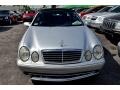 2002 Brilliant Silver Metallic Mercedes-Benz CLK 55 AMG Cabriolet  photo #19