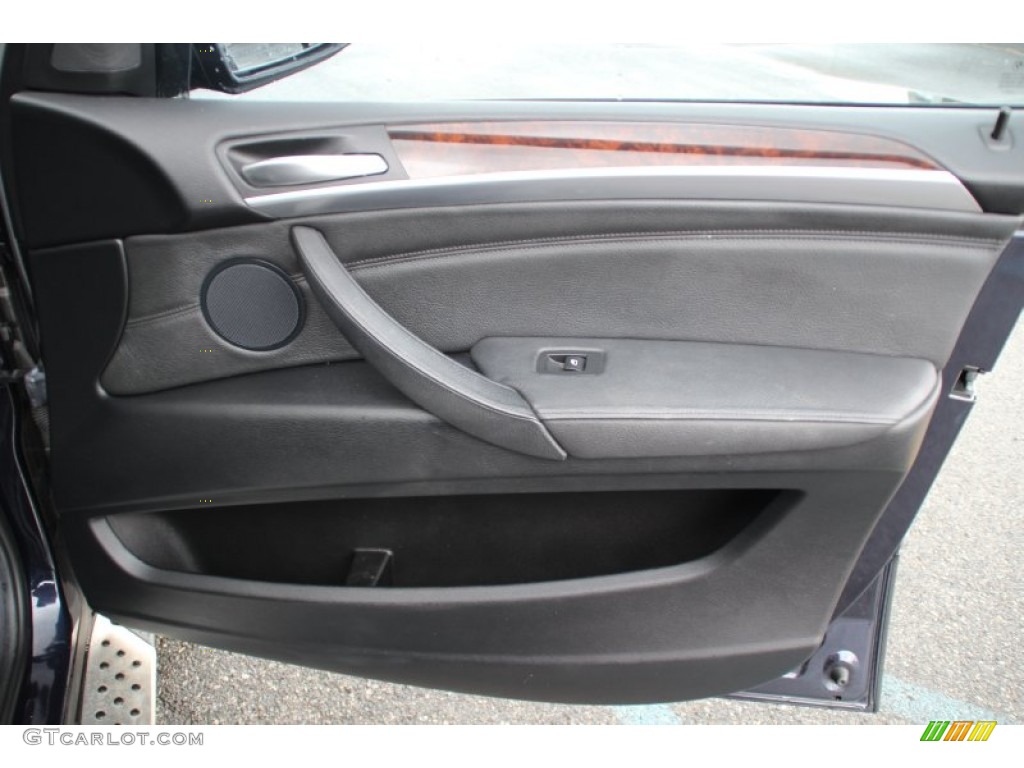 2008 X5 3.0si - Monaco Blue Metallic / Black photo #27