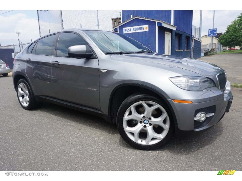 2012 X6 xDrive35i - Space Grey Metallic / Black photo #2