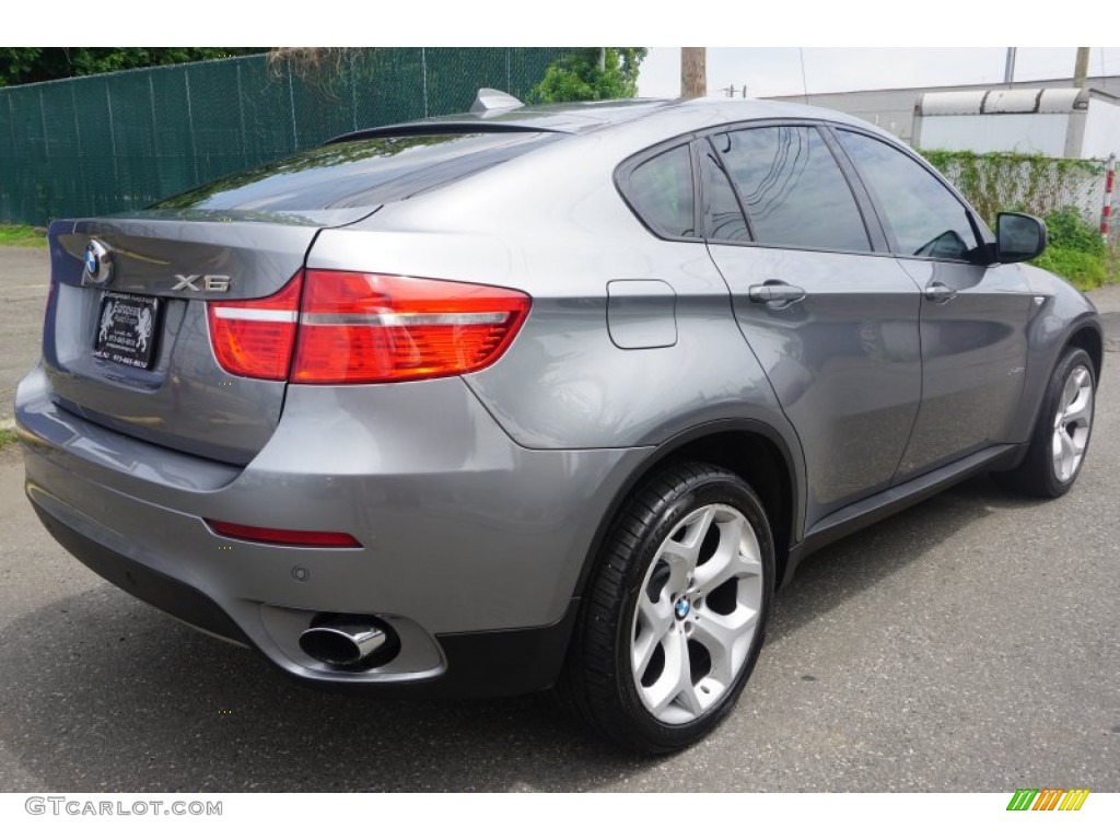 2012 X6 xDrive35i - Space Grey Metallic / Black photo #4