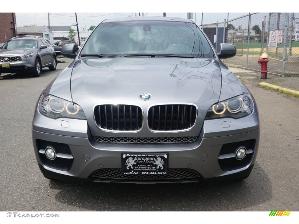 2012 X6 xDrive35i - Space Grey Metallic / Black photo #14