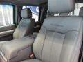 2016 Ford F250 Super Duty Platinum Black Interior Front Seat Photo