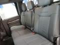 2016 Ford F250 Super Duty Platinum Black Interior Rear Seat Photo