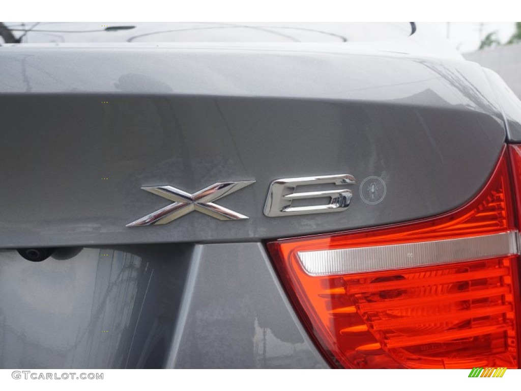 2012 X6 xDrive35i - Space Grey Metallic / Black photo #36