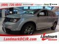 2015 Billet Silver Metallic Dodge Journey Crossroad  photo #1