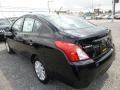 2015 Super Black Nissan Versa 1.6 S Sedan  photo #6