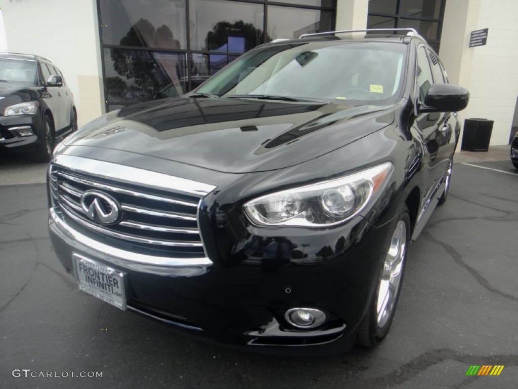 Black Obsidian Infiniti JX