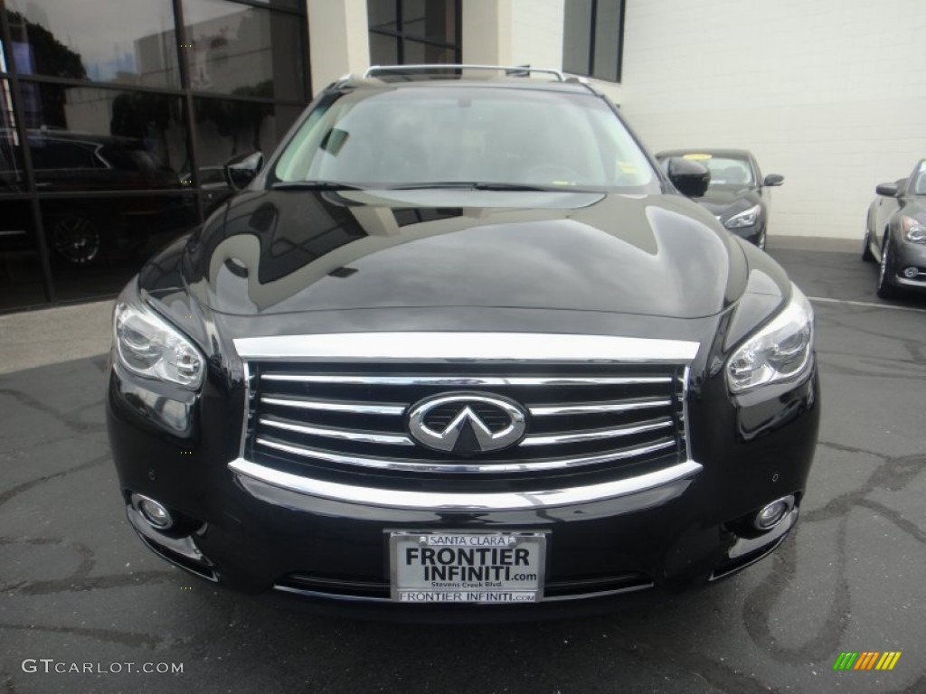 2013 JX 35 AWD - Black Obsidian / Graphite photo #2