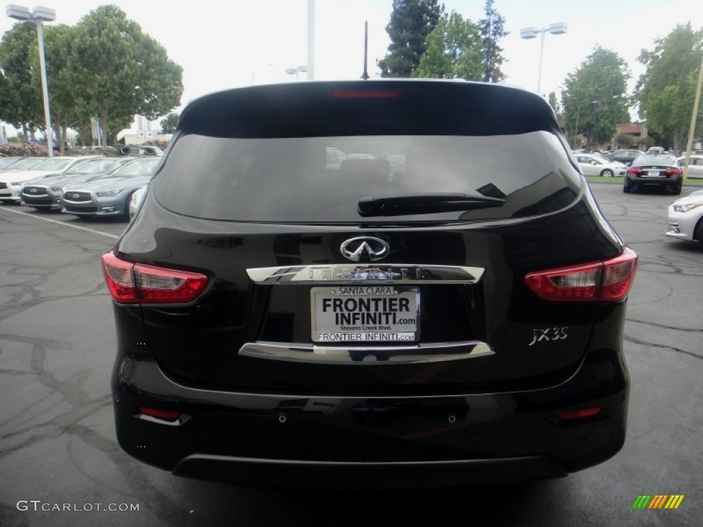 2013 JX 35 AWD - Black Obsidian / Graphite photo #5