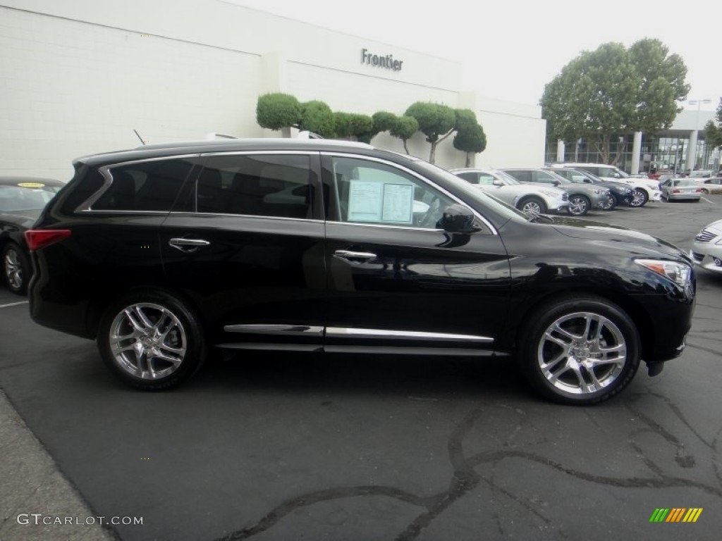 2013 JX 35 AWD - Black Obsidian / Graphite photo #7