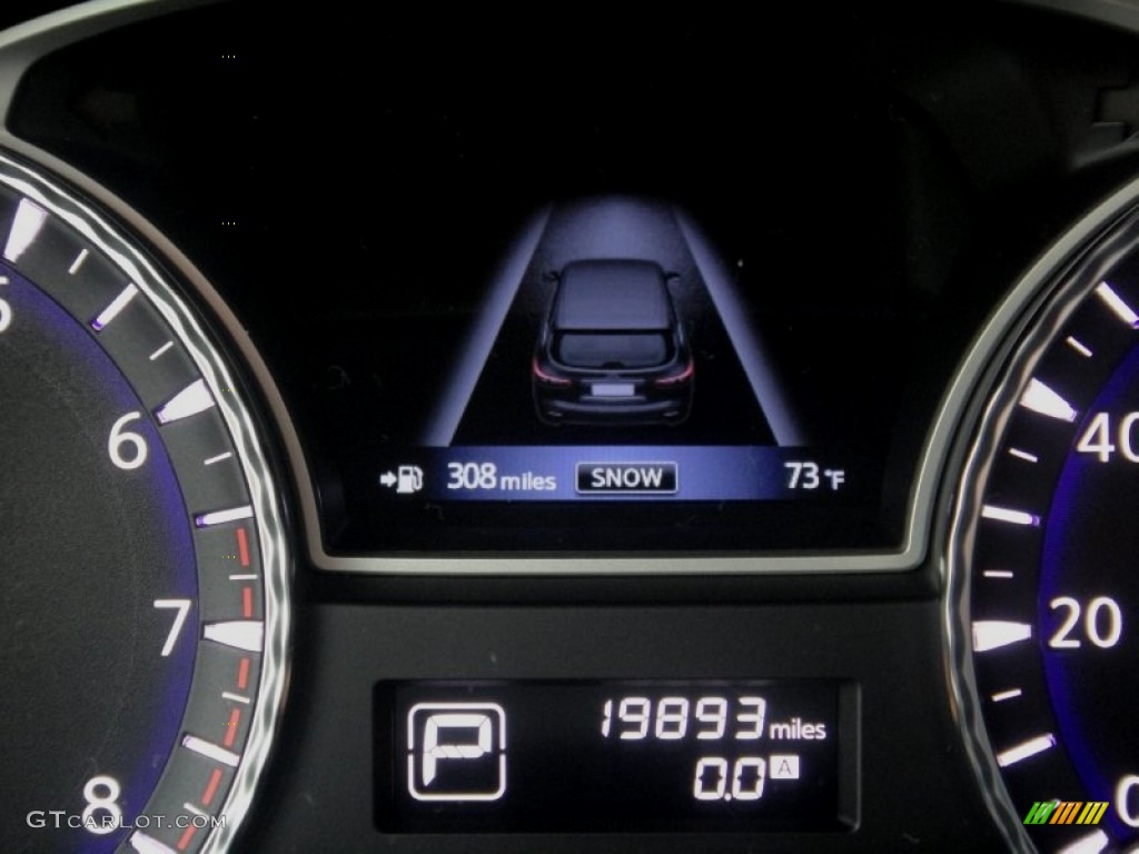 2013 JX 35 AWD - Black Obsidian / Graphite photo #9