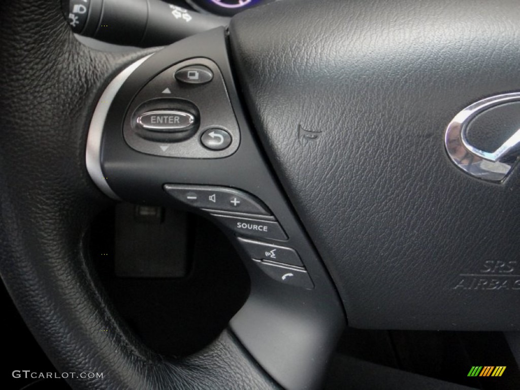 2013 JX 35 AWD - Black Obsidian / Graphite photo #10