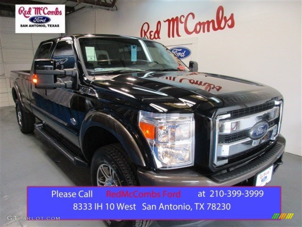 2016 F350 Super Duty King Ranch Crew Cab 4x4 - Shadow Black / King Ranch Mesa/Black photo #1