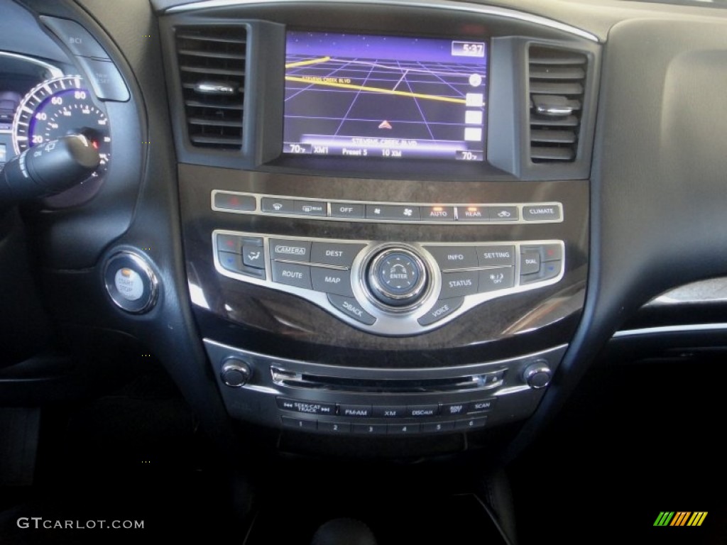 2013 JX 35 AWD - Black Obsidian / Graphite photo #14