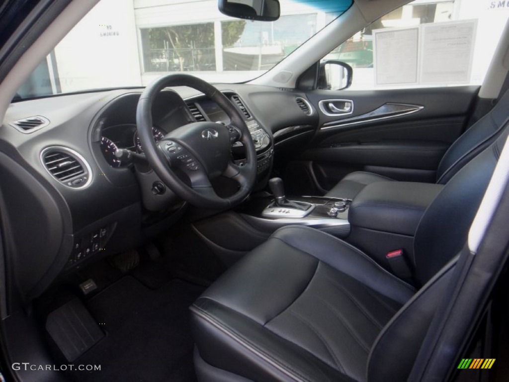 2013 JX 35 AWD - Black Obsidian / Graphite photo #17