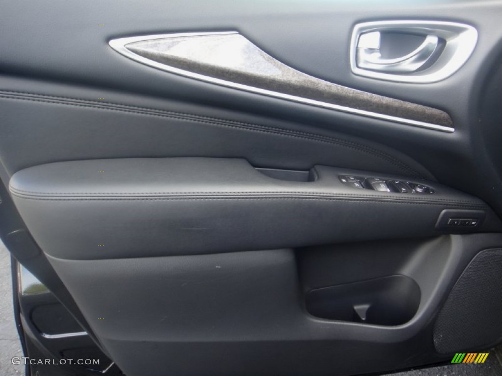 2013 JX 35 AWD - Black Obsidian / Graphite photo #19