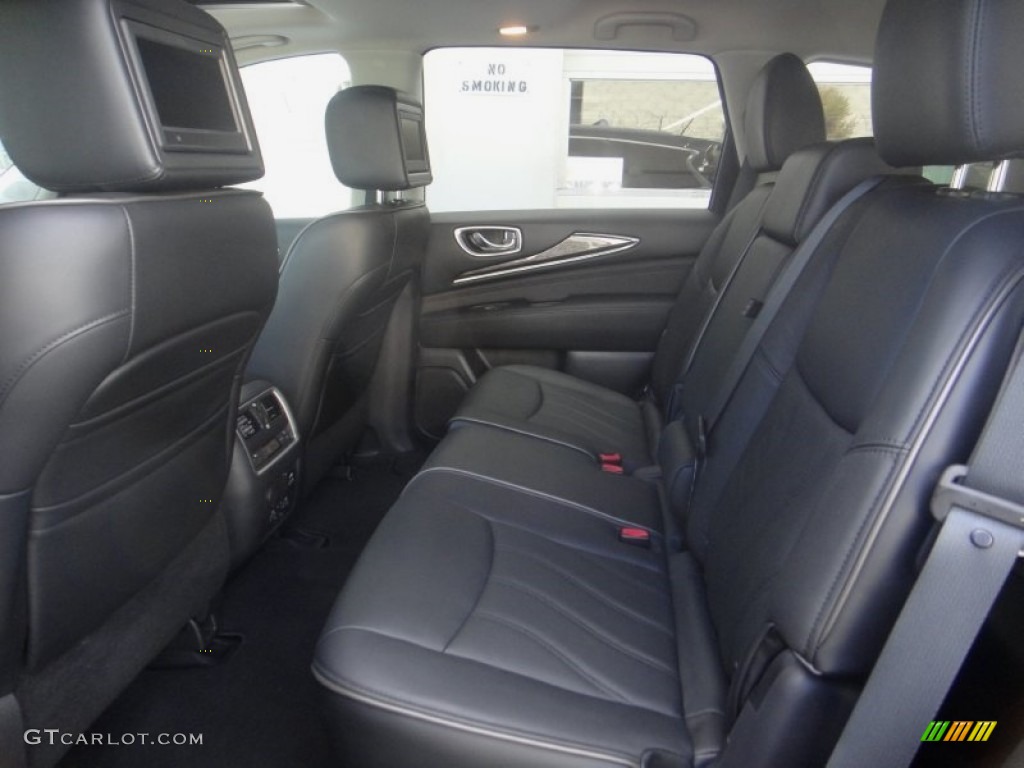 2013 JX 35 AWD - Black Obsidian / Graphite photo #20