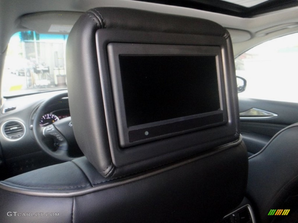 2013 JX 35 AWD - Black Obsidian / Graphite photo #21