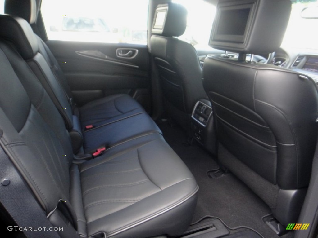 2013 JX 35 AWD - Black Obsidian / Graphite photo #27