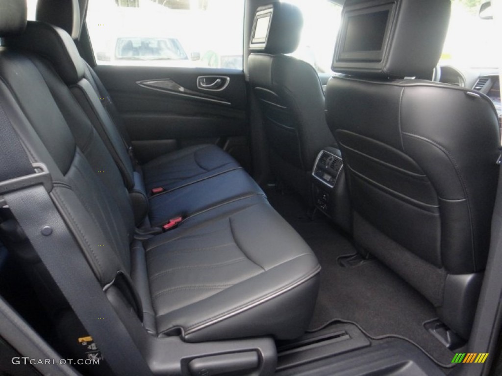 2013 JX 35 AWD - Black Obsidian / Graphite photo #28