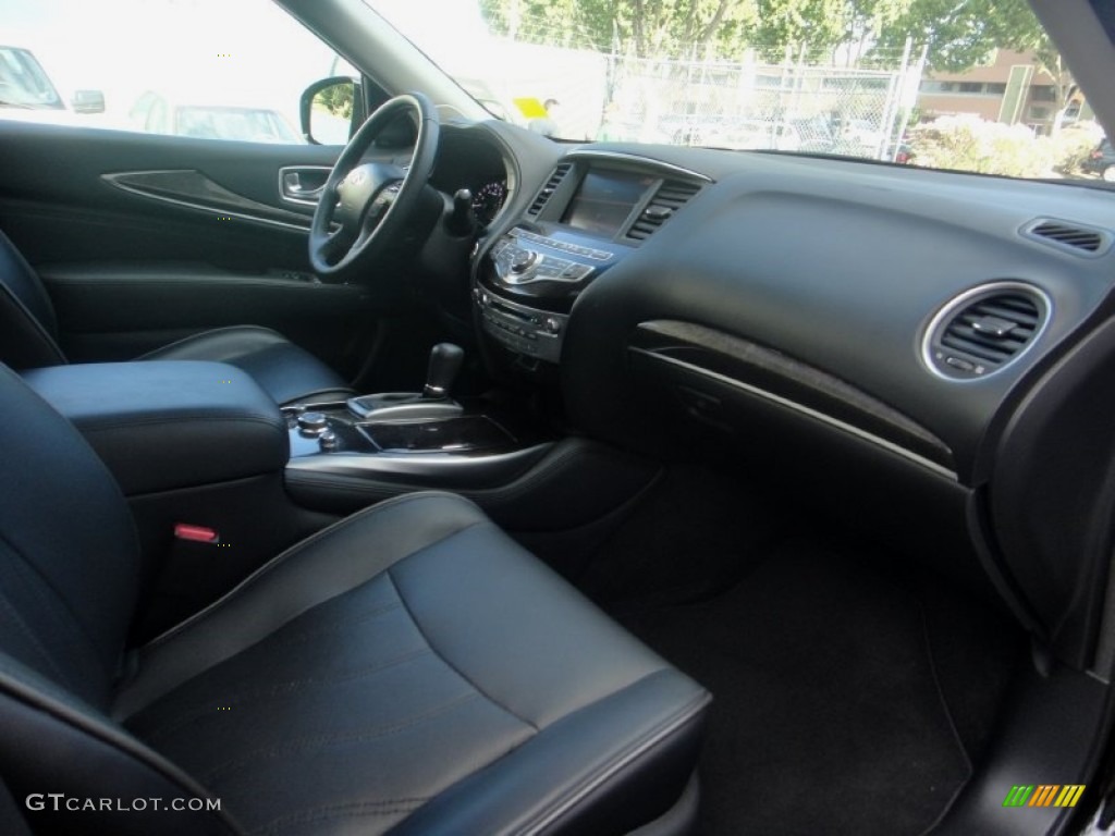 2013 JX 35 AWD - Black Obsidian / Graphite photo #30