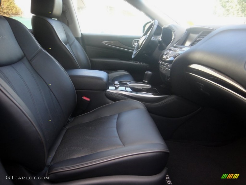 2013 JX 35 AWD - Black Obsidian / Graphite photo #31