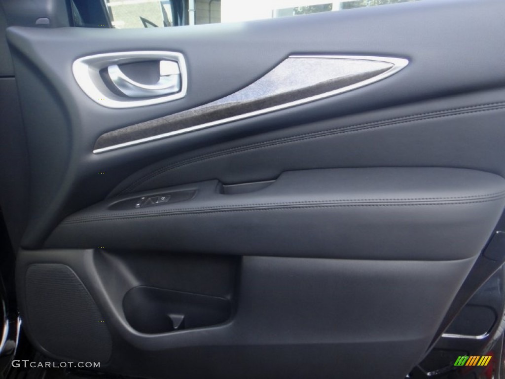 2013 JX 35 AWD - Black Obsidian / Graphite photo #32