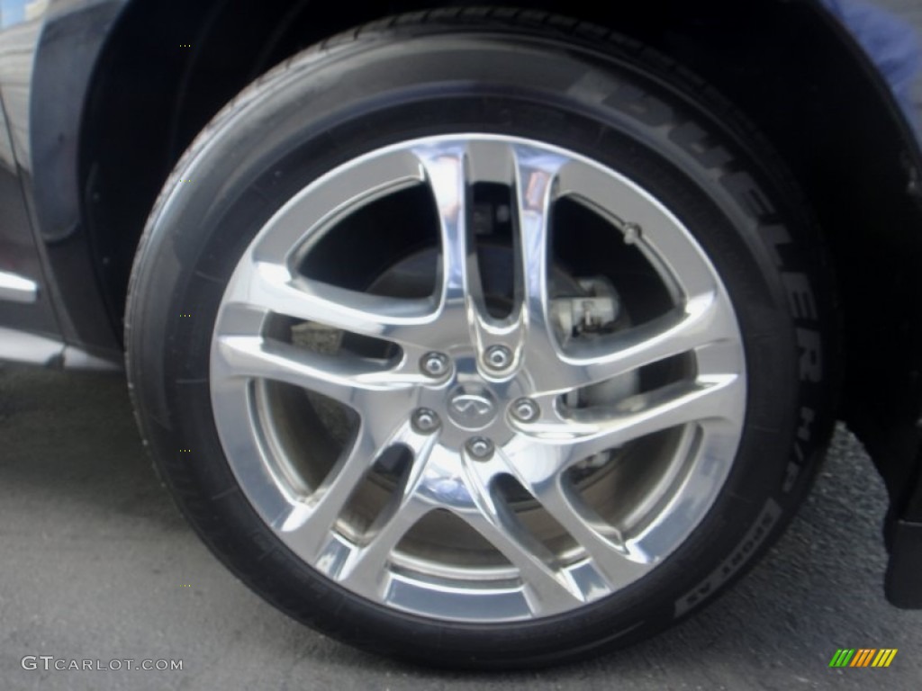 2013 JX 35 AWD - Black Obsidian / Graphite photo #34