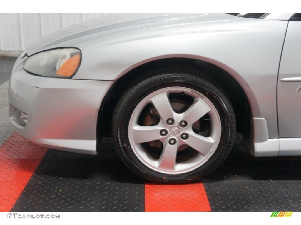 2003 Stratus R/T Coupe - Ice Silver Pearl / Black photo #70