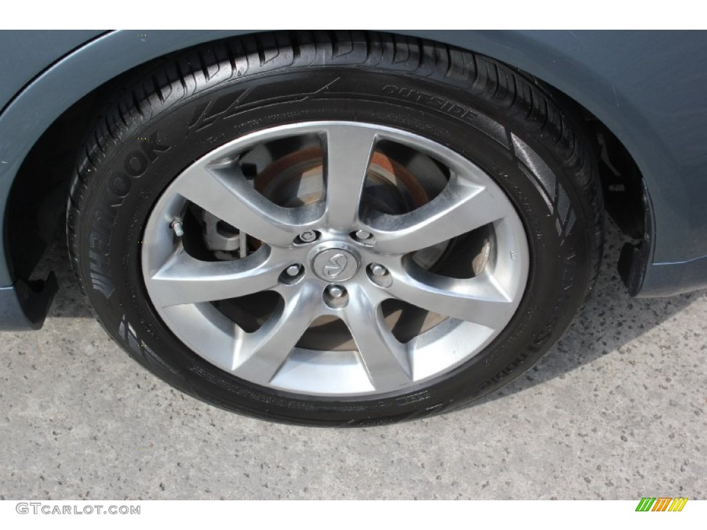 2005 G 35 Sedan - Lakeshore Slate Blue / Stone photo #9