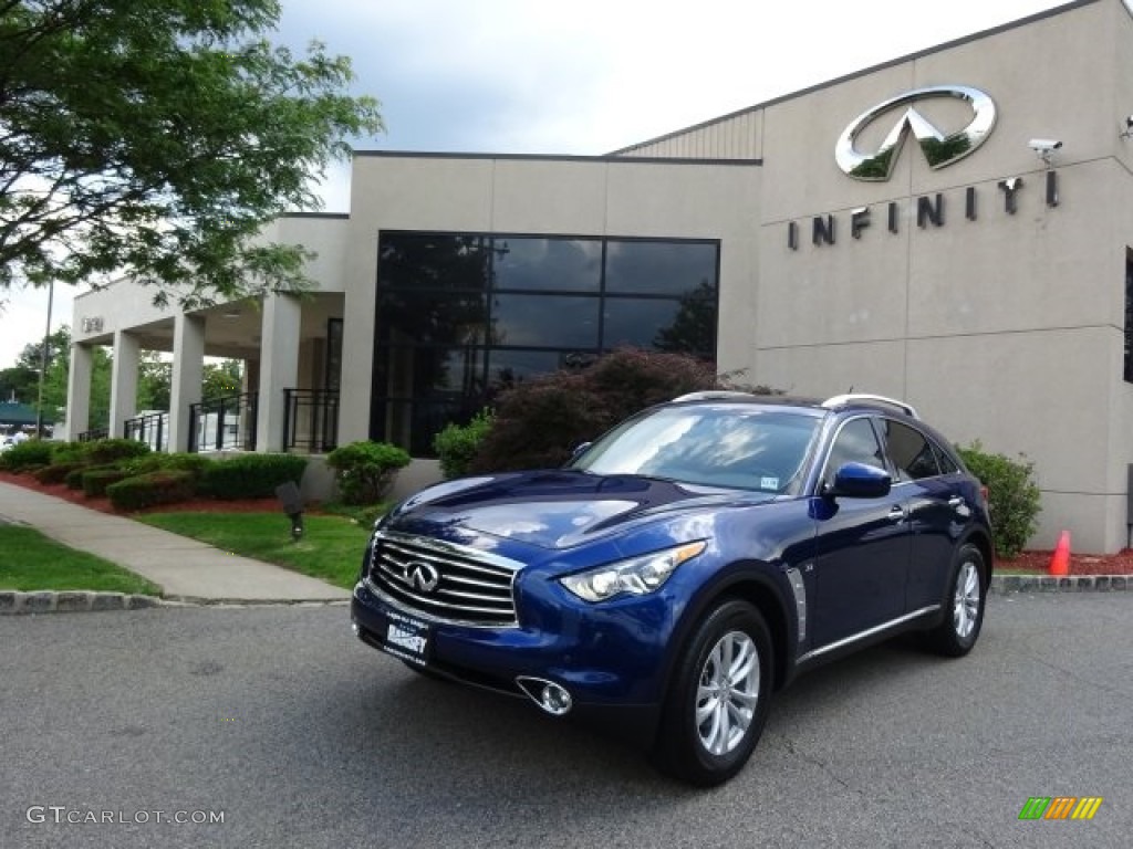 Iridium Blue Infiniti QX70