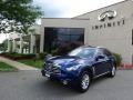 2015 Iridium Blue Infiniti QX70 AWD  photo #1