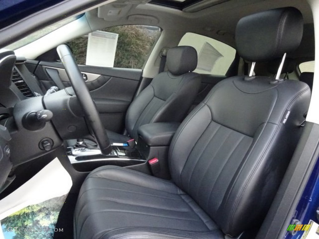 2015 Infiniti QX70 AWD Front Seat Photo #105405771