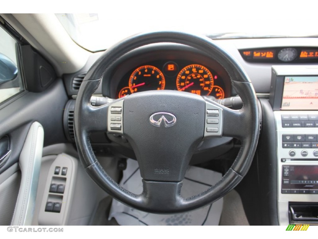 2005 G 35 Sedan - Lakeshore Slate Blue / Stone photo #30