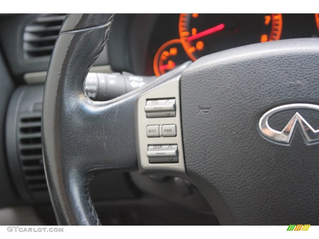 2005 G 35 Sedan - Lakeshore Slate Blue / Stone photo #32