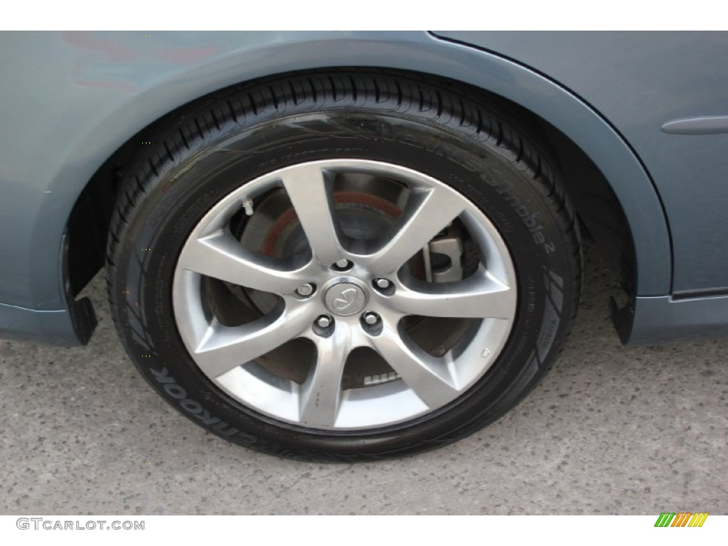 2005 G 35 Sedan - Lakeshore Slate Blue / Stone photo #44