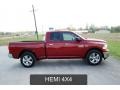 2014 Deep Cherry Red Crystal Pearl Ram 1500 SLT Quad Cab 4x4  photo #38