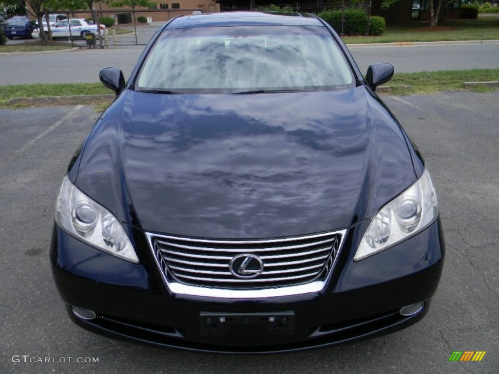 2008 ES 350 - Black Sapphire Pearl / Cashmere photo #5