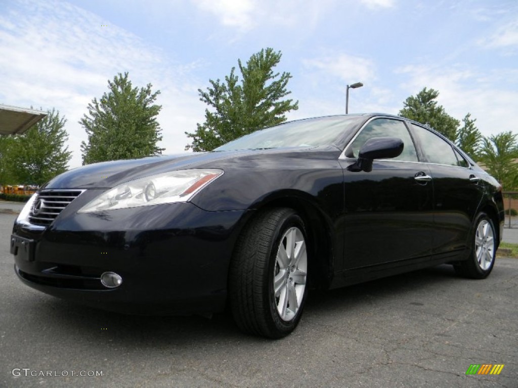 2008 ES 350 - Black Sapphire Pearl / Cashmere photo #6