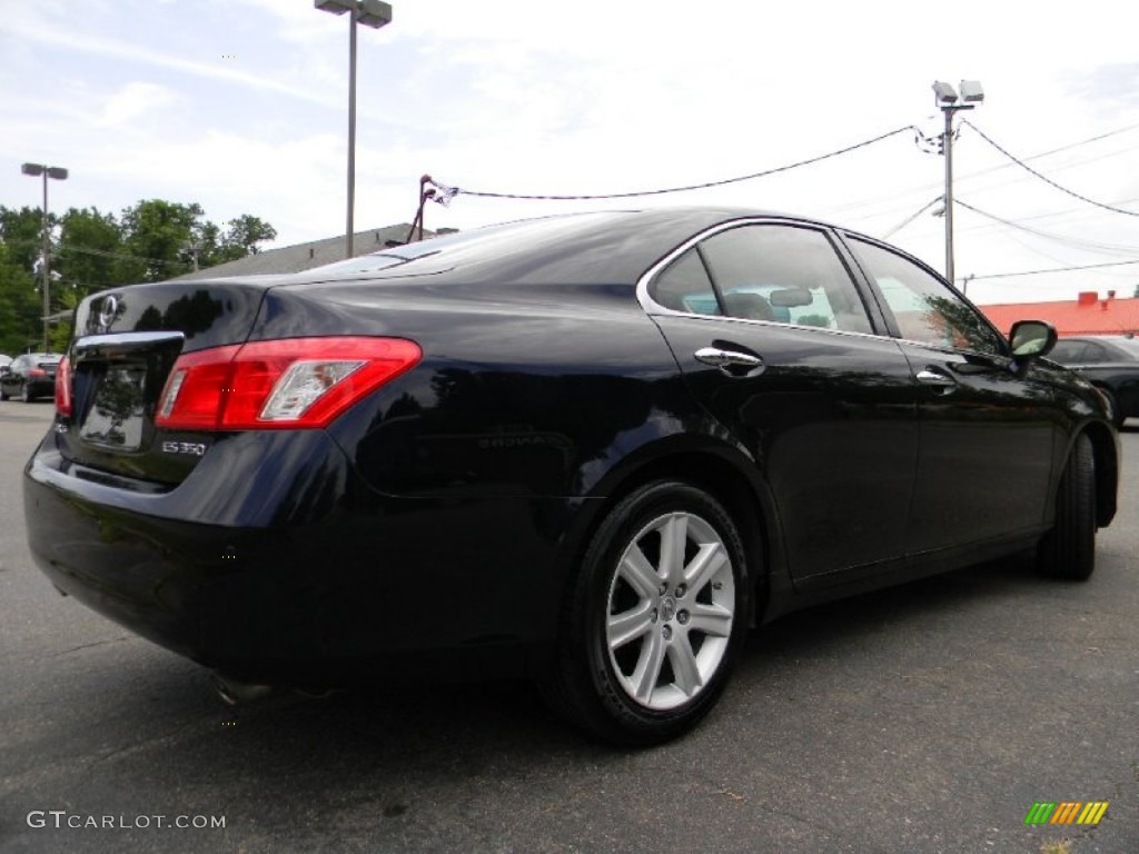 2008 ES 350 - Black Sapphire Pearl / Cashmere photo #10