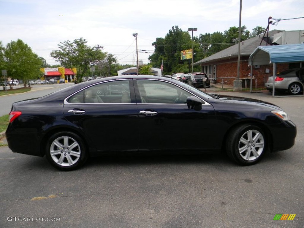 2008 ES 350 - Black Sapphire Pearl / Cashmere photo #11