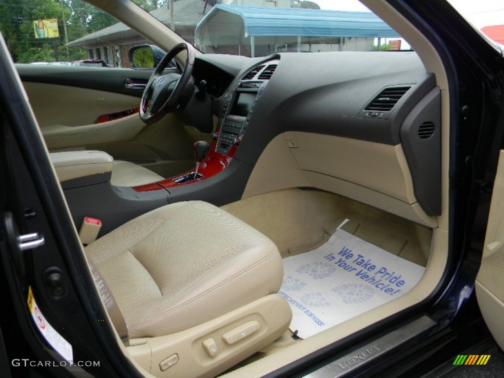 2008 ES 350 - Black Sapphire Pearl / Cashmere photo #22